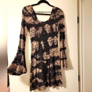 T*Party Black and Cream Lace Dress